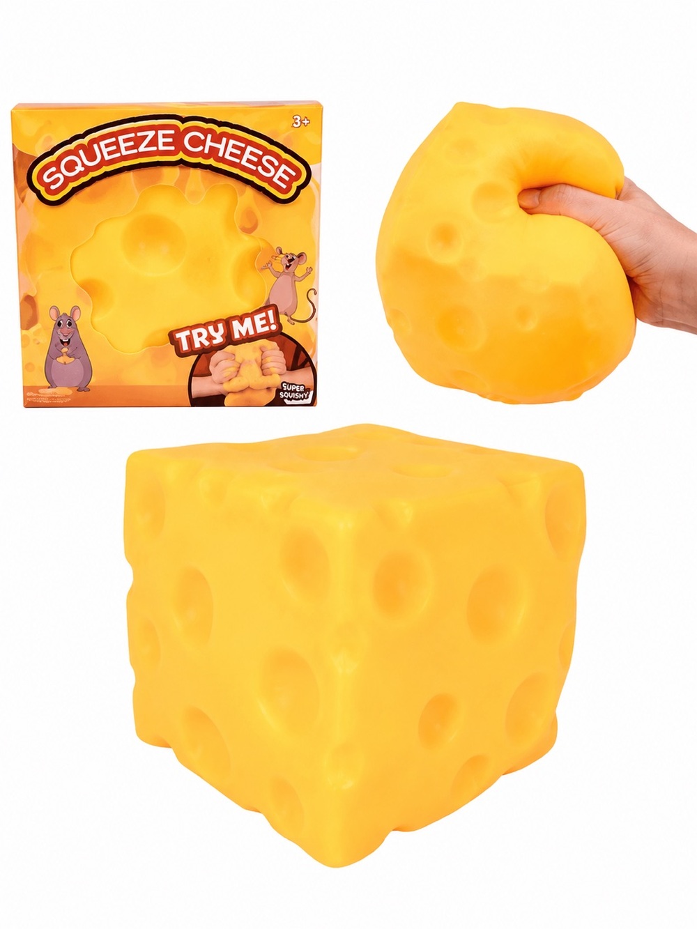 Squeeze Sunny Days Jumbo Cheese NEW
